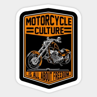 motorcycle culture Sticker